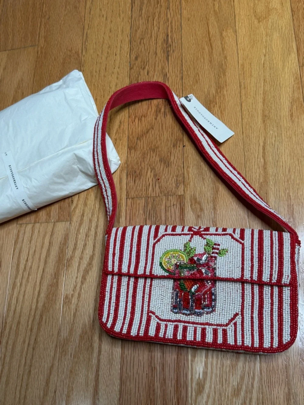 Anthropologie The Fiona Beaded Bag: Food & Drink Edition, Summer cocktail - Picture 3 of 7